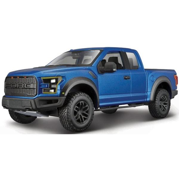 Maisto - 2017 Ford F-150 Raptor, modrý, 1:24