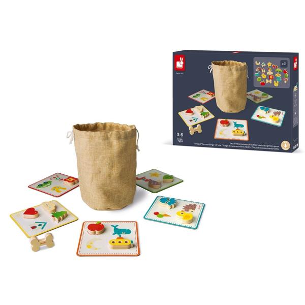 Janod Sensory Senzorické hmatové pexeso