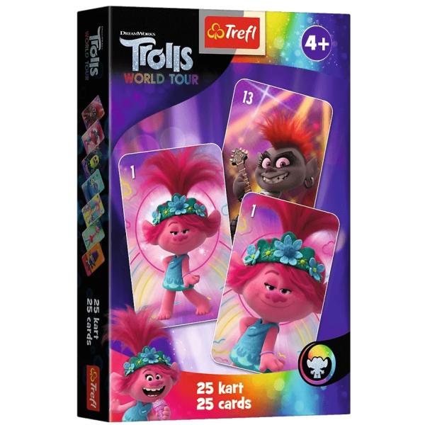 Trefl Karty Čierny Peter - Trolls