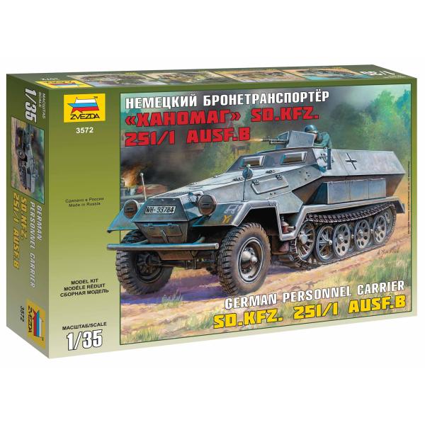 Model Kit military 3572 - Hanomag Sd.Kfz.251 / 1 Ausf.B (1:35)