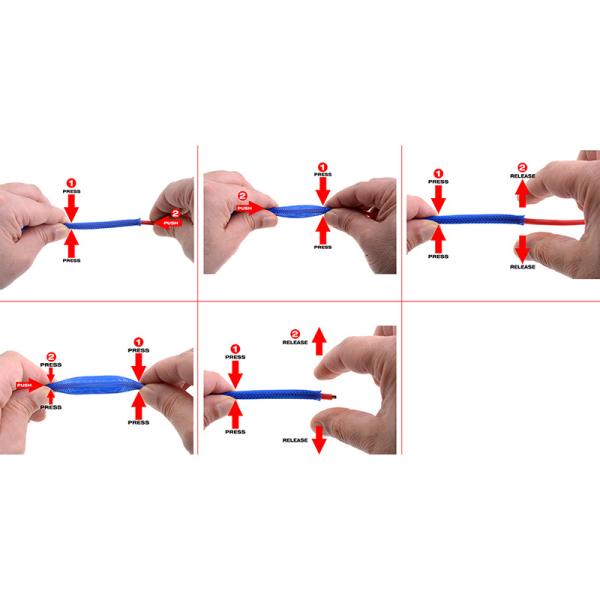 Ochranný kabelový oplet 8mm černý (1m) (obrázek 4)