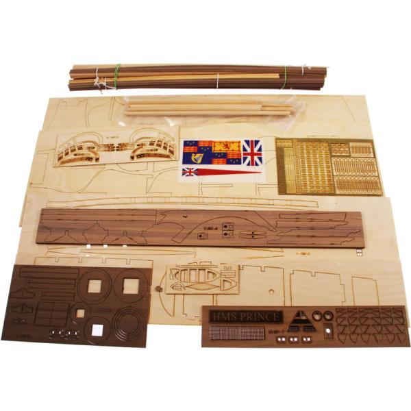 MAMOLI H.M.S. Prince 1670 1:144 kit (obrázek 6)