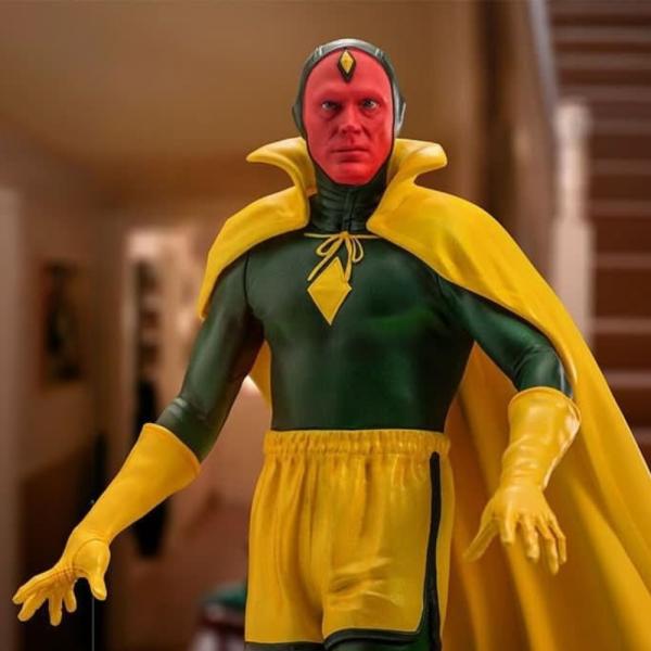 Iron Studios Wandavision - Vision Halloween Version Socha Art Scale 1/10 (obrázek 3)