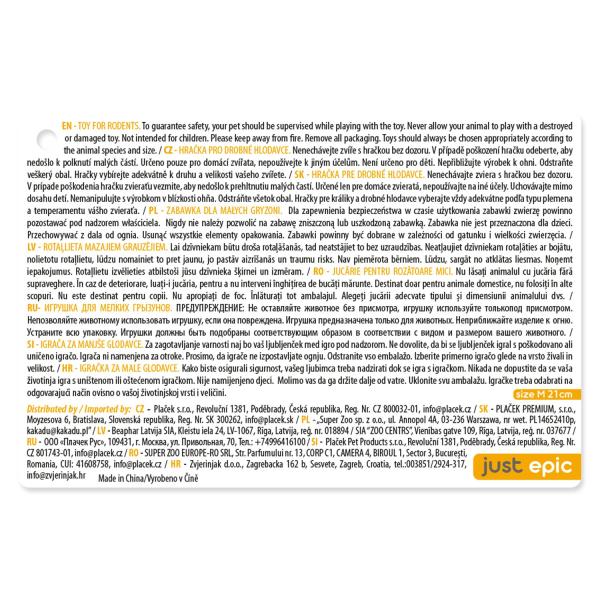 Kolotoč Epic Pet dřevěný M 21cm