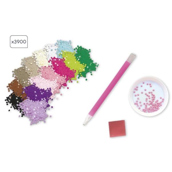 Janod Atelier Sada Maxi Třpytivý obraz s krystalky Jelen od 8 let (obrázek 3)