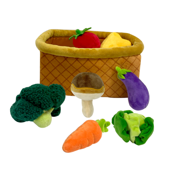Kouzelná miminko Zelenina v košíku - plyšová hračka