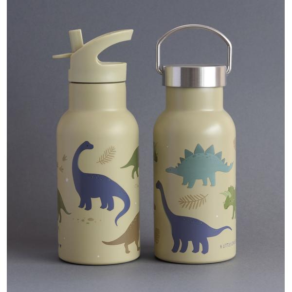 A Little Lovely Company - nerezová láhev na pití, 350 ml - dinosauři (obrázek 5)