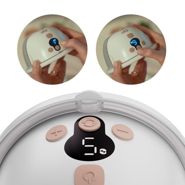 KINDERKRAFT Odsávačka mateřského mléka Single Hands-free Mamaflow Gold (obrázek 6)