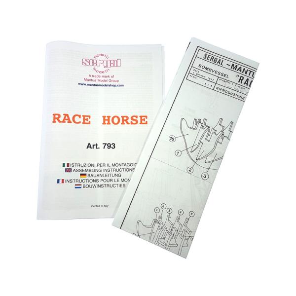 Mantua Model Race Horse 1:47 kit (obrázek 8)