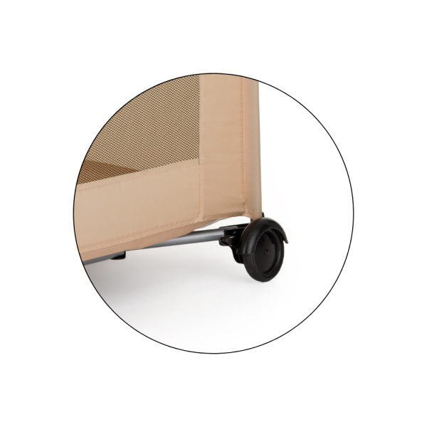 PETITE&MARS Postýlka cestovní Nyja Urban Jungle Sand (obrázek 6)