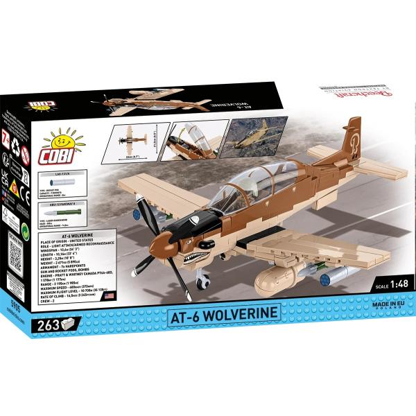 Cobi Armed Forces AT-6 Wolverine (Beechcraft), 1:48, 262 ks