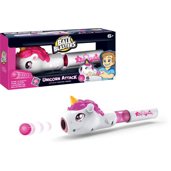 Airsoftová zbraň Jednorožec se 6 kuličkami