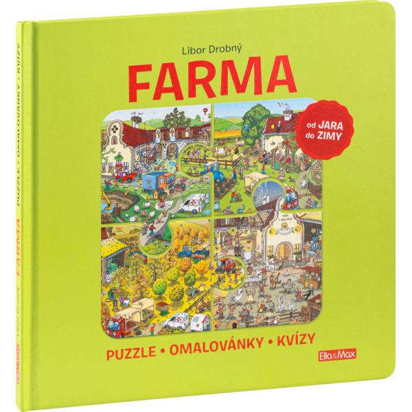 FARMA - Puzzle, omalovánky, kvízy