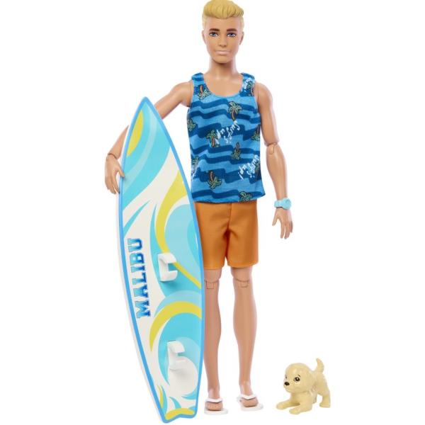 Mattel Barbie Ken surfař s doplňky