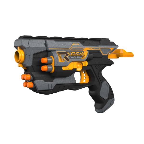 Pištol Quick s penovými nábojmi 28,5 cm