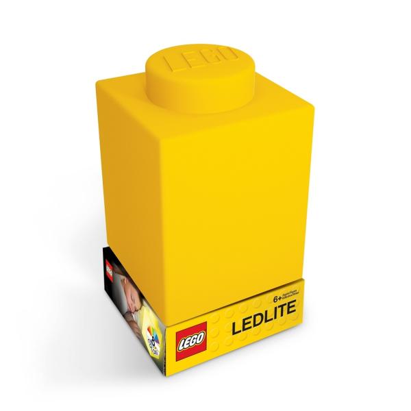 LEGO® Classic Silikonová kostka noční světlo - žlutá