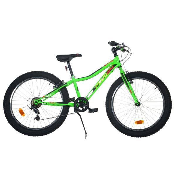 DINO Bikes - Dětské kolo 24" 424UP - AURELIA plus green