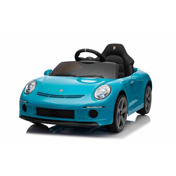 Elektrické autíčko RUF GT 12V, modré, Otevírací dveře, 2.4 GHz dálkové ovládání, LED sve