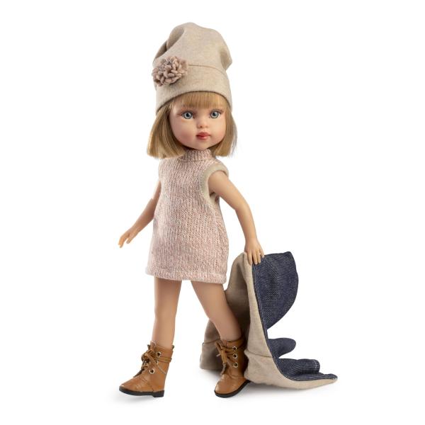 Guca 857 Penelope – realistická panenka s celovinylovým tělem – 34 cm