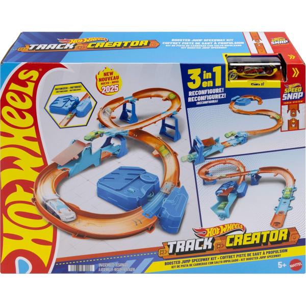 Mattel Hot Wheels Track Creator Sada s boosterem (obrázek 4)