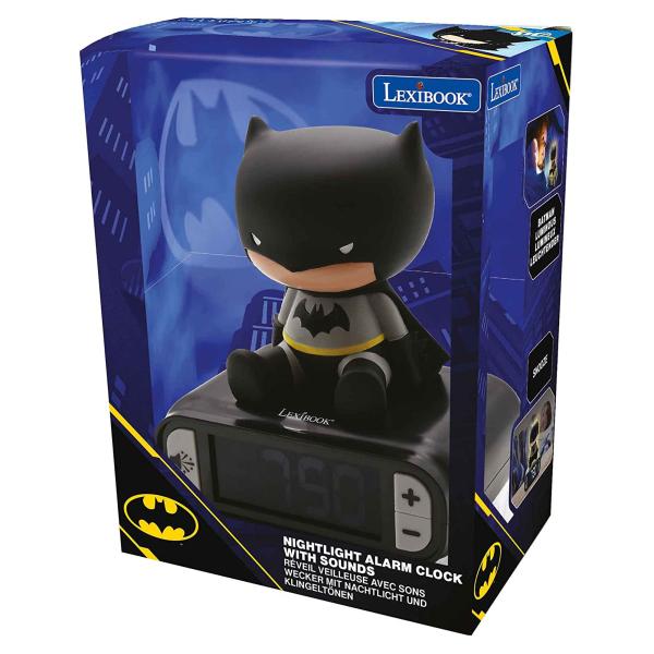 Lexibook Budík s nočním 3D světlem Batman (obrázek 5)