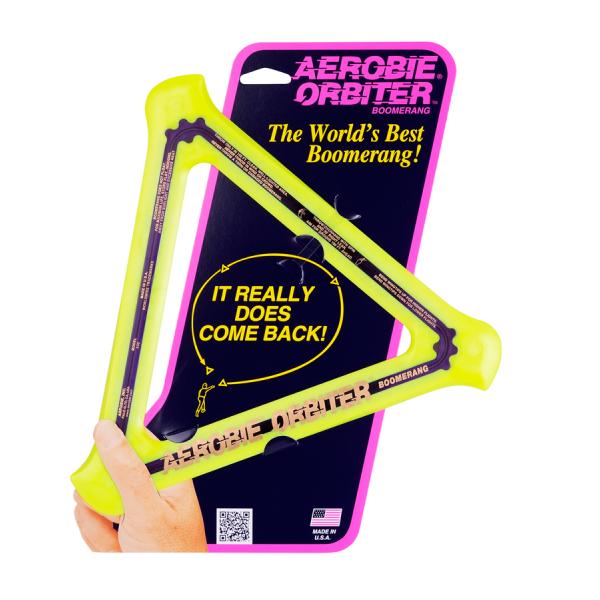Bumerang Aerobie ORBITER žlutý (obrázek 4)