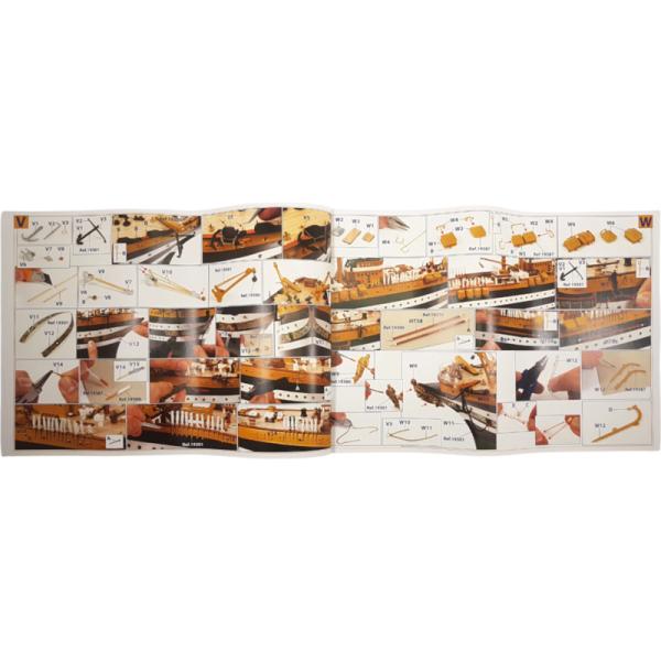 OCCRE Amerigo Vespucci 1:100 + plachty Kit (obrázek 11)