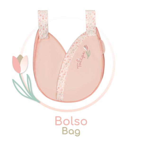 DeCuevas 86074 Můj první kočárek pro panenky s taškou Tulipe 2025 - 56 cm (obrázek 6)