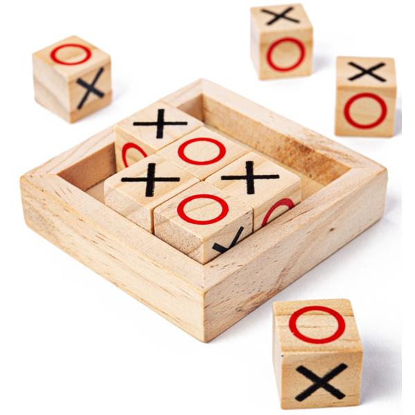 Bigjigs Toys Dřevěné piškvorky kostky (obrázek 5)