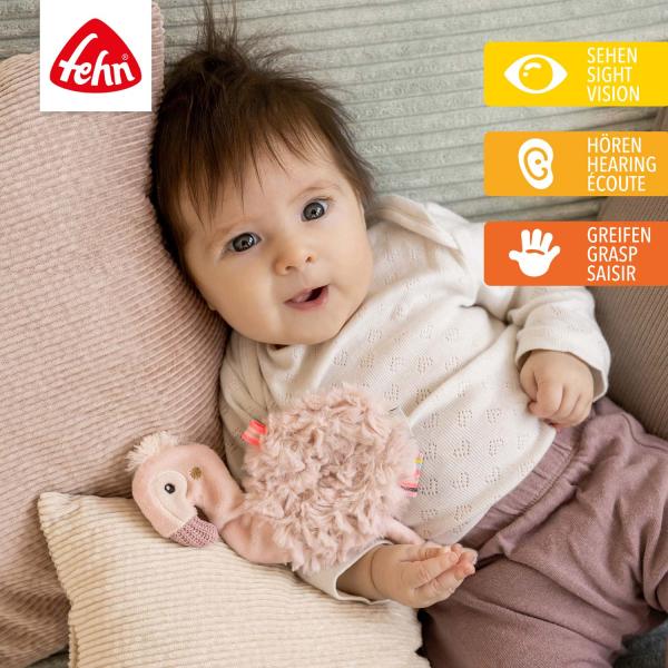 Chrastítko plameňák, Pink