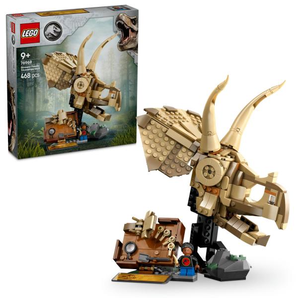 LEGO® Jurassic World 76969 Fossili di dinosauro: Teschio di triceratopo