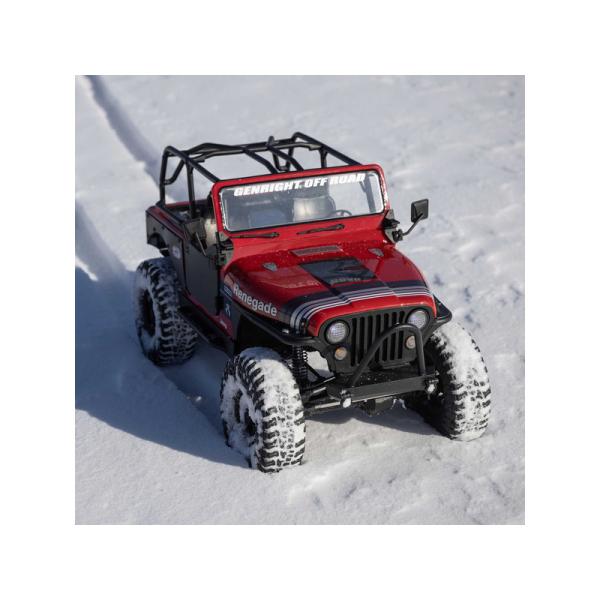 Axial SCX10 III Jeep CJ-7 1:10 4WD RTR červená (obrázek 7)