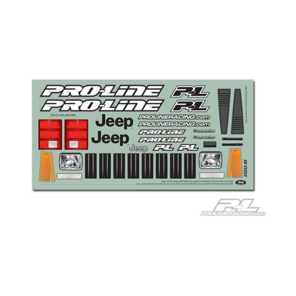 Pro-Line karosérie 1:10 Jeep Comanche (Crawler 313mm) (obrázek 6)