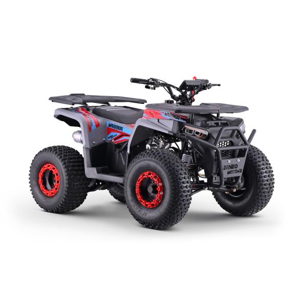 Benzínová čtyřkolka pro děti Beneo Motors WARRIOR červená - 125cm3