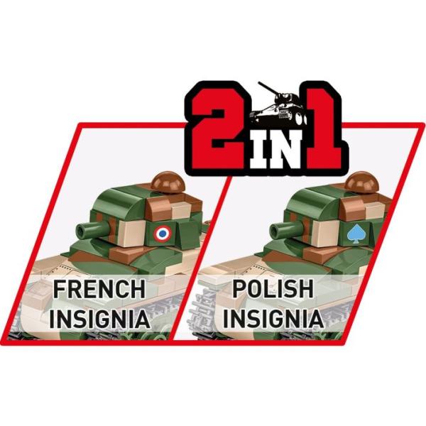 Cobi II WW Renault R-35, PL/FR 2 v 1, 1:48, 258 k (obrázek 5)