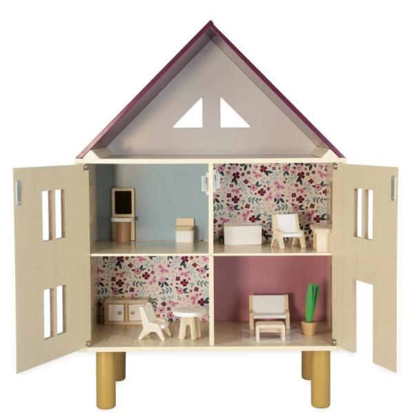Janod Dřevěný domeček pro panenky Twist (obrázek 3)