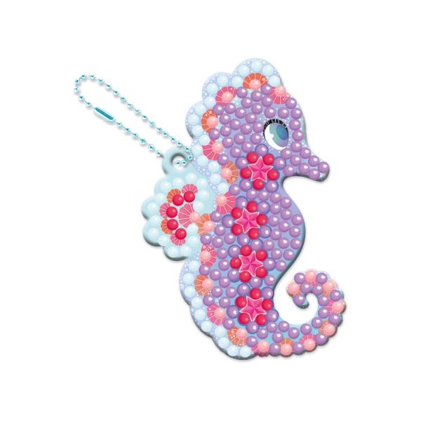Janod Atelier Midi Kreativní sada Třpytivé obrázky s krystalky Magický oceán (obrázek 5)
