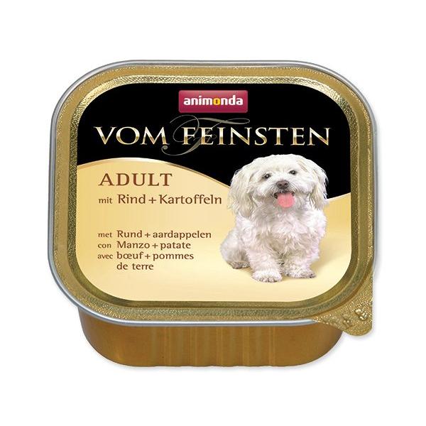 Paštika Animonda Vom Feinstein Adult hovězí s bramborami 150g