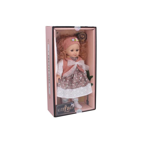 Bábika s mašľou 39 cm