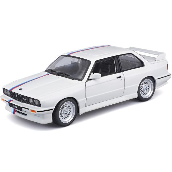 Bburago 1:24 Plus BMW 3 Series M3 1988 White