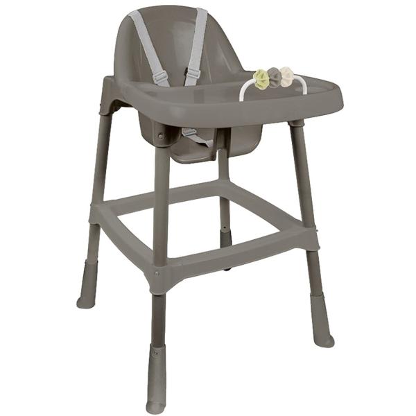 Dolu Vysoká židle na krmení, šedá