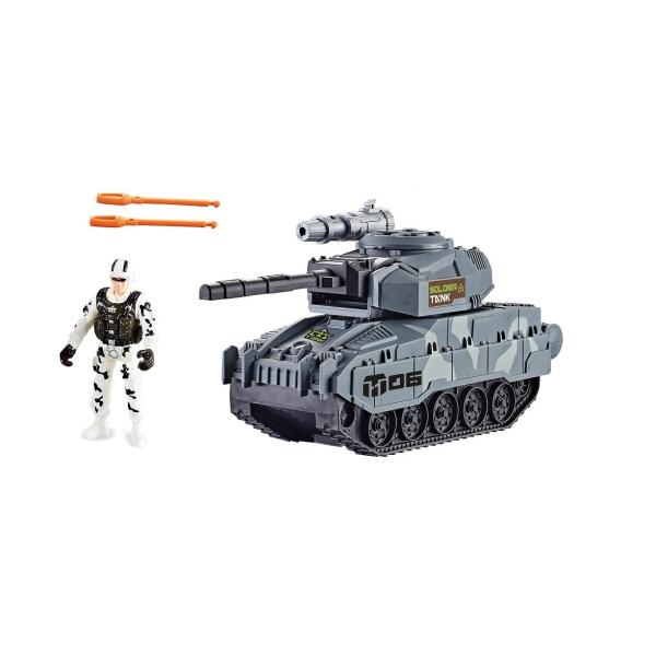 Carro armato con figurina