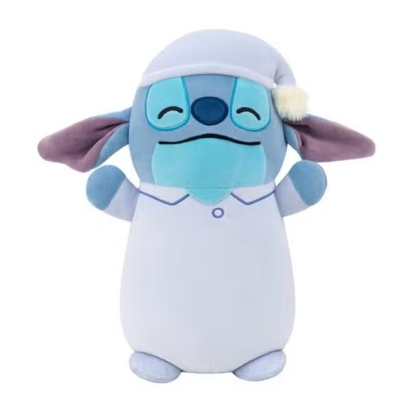 Squishmallows Hugmees Disney Stitch v pyžamu, 25 cm