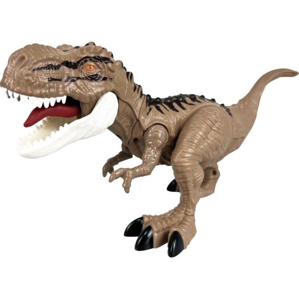Dinosauro Tyrannosaurus Rex 27 cm con luce e suono
