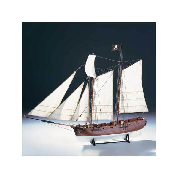 AMATI Adventure pirátská loď 1760 1:60 kit (obrázek 3)