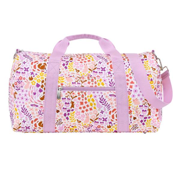 A Little Lovely Company - dětská cestovní taška - květinová zahrada