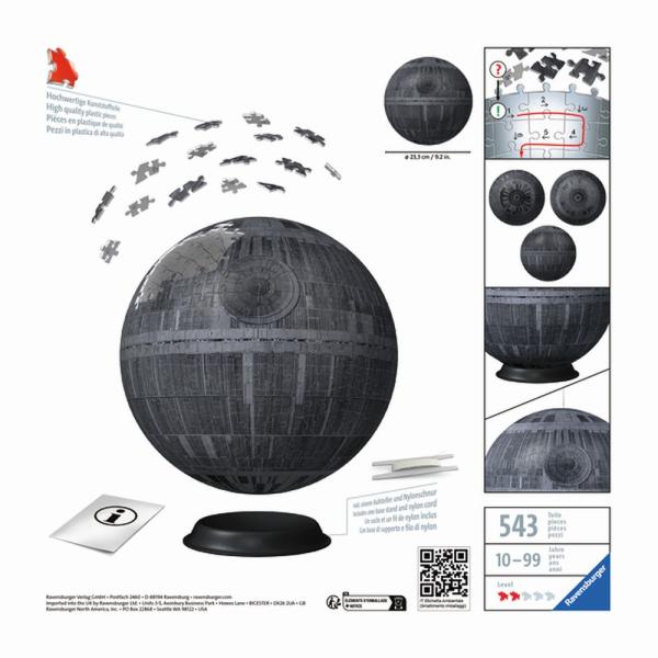 Ravensburger Puzzle-Ball Star Wars: Hvězda smrti 540 dílků (obrázek 4)