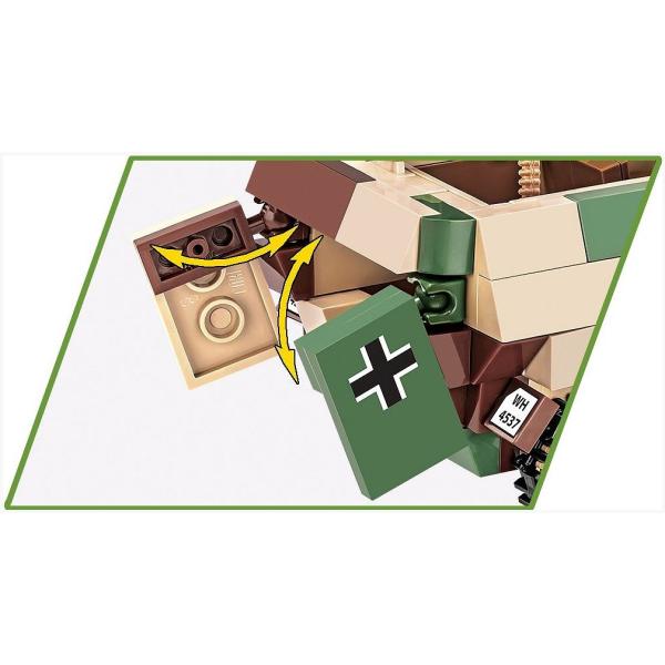 Cobi 2283 II WW Sd. Kfz. 251/9 STUMMEL, 1:35, 485 k, 1 f