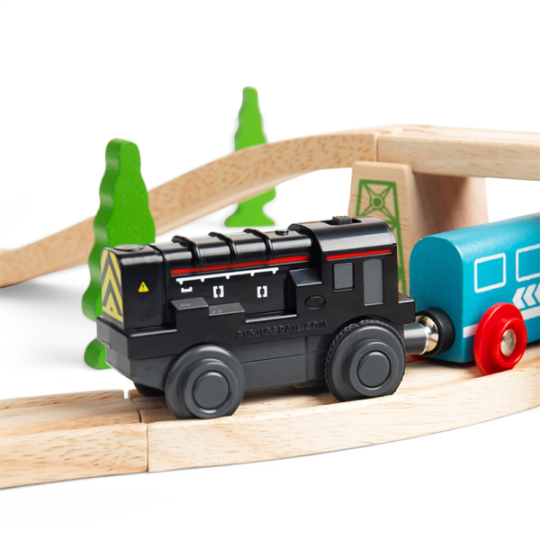 Bigjigs Rail diesel posunovací lokomotiva na baterie (obrázek 4)