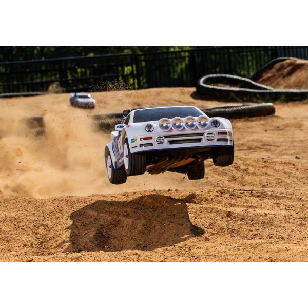 Traxxas Mini Rally Ford RS200 1:12 4WD VXL RTR modrý (obrázek 3)